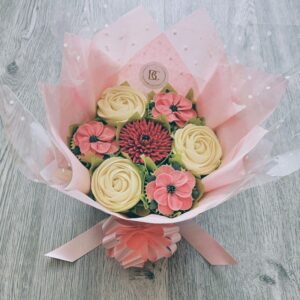 7-Cupcake Bouquet Construction Tutorial