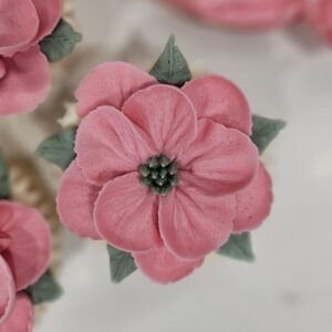 Impatien Buttercream cupcake flower tutorial