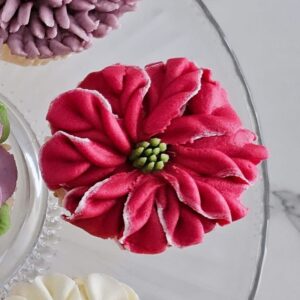 Frilly buttercream flower cupcake tutorial